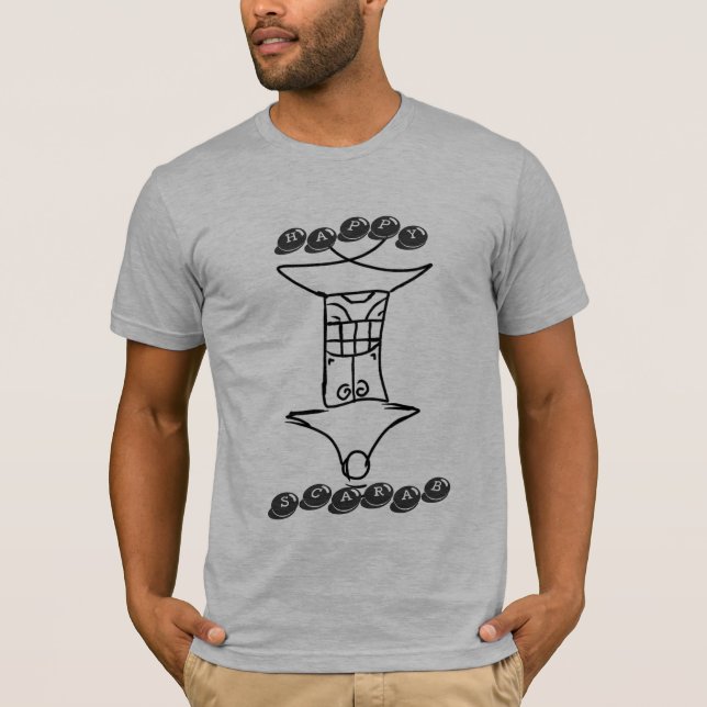 CAMISETA ESCARAVELHO FELIZ (Frente)