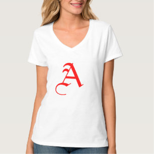 Camiseta Escarlate de letra