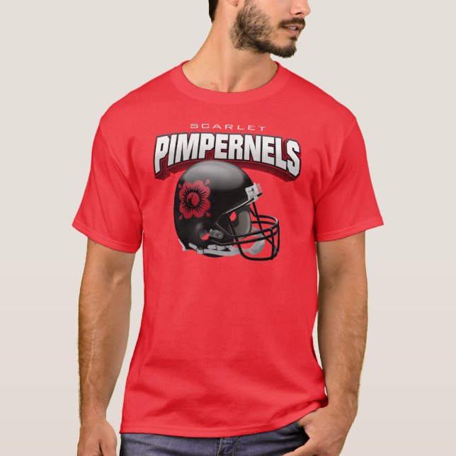 Camiseta Escarlate de Pimpernels T "principal" grande: Casa (Frente)