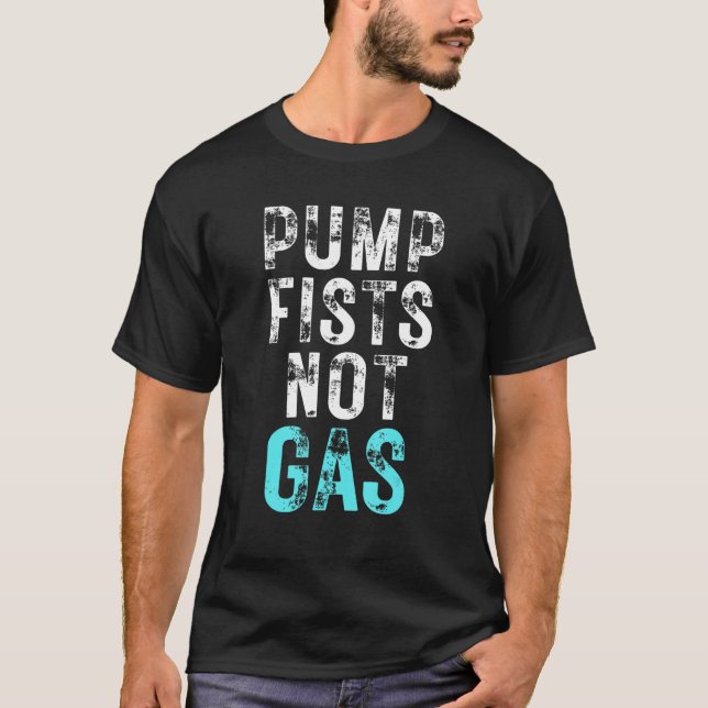 Camiseta Escassez De Gás Da Bomba Americana Não Ganha Gás (Frente)