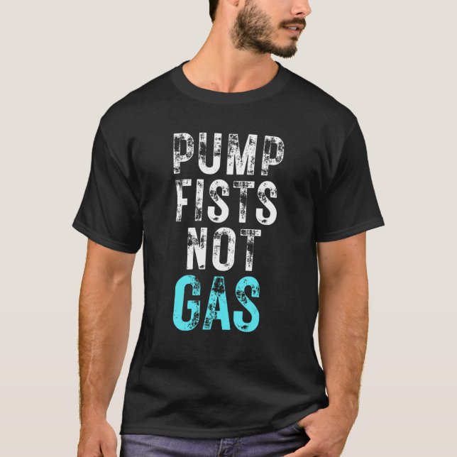 Camiseta Escassez De Gás Da Bomba Americana Não Ganha Gás (Frente)