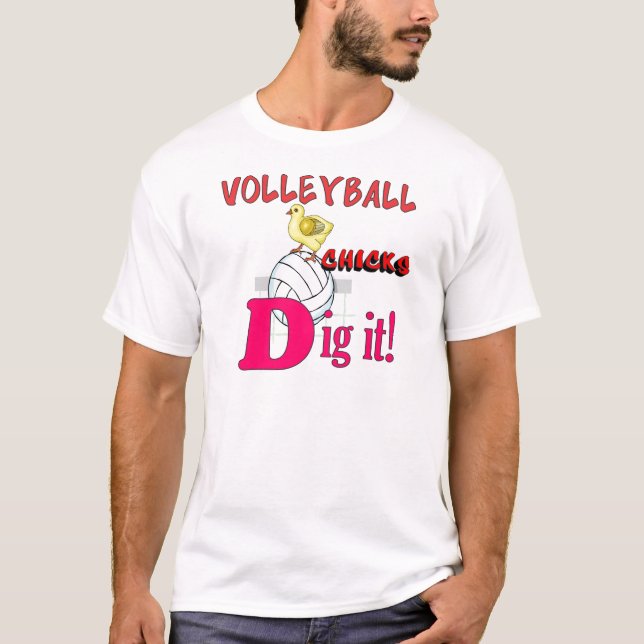 Camiseta ESCAVAÇÃO IT.png dos PINTINHOS do VOLEIBOL (Frente)
