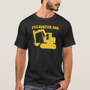 Camiseta Escavador legal Para Operadores De Equipamento Pes