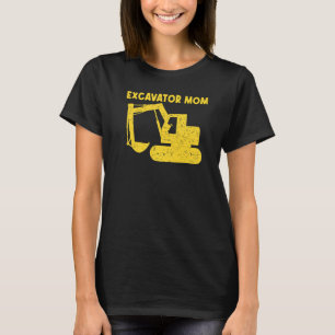 Camiseta Escavadora legal Para A Ópera De Equipamento Pesad