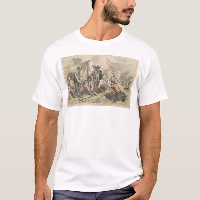 Camiseta Escavadores Dourados de Califórnia (2525A) (Frente)