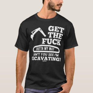Camiseta Escavadores para trabalhadores da construção