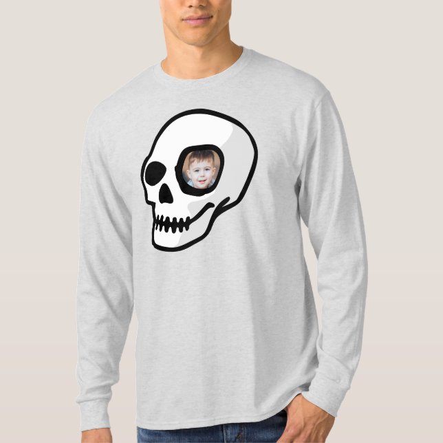 Camiseta Escavar presente personalizado de fotografia adici (Frente)