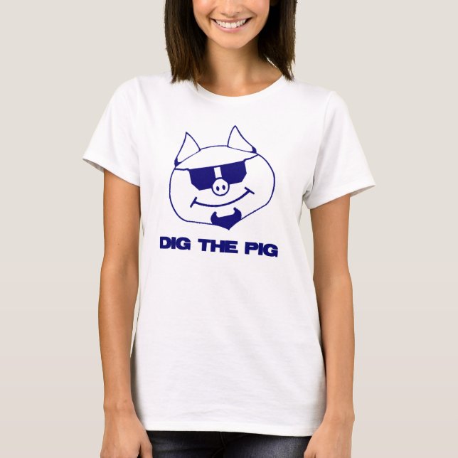 Camiseta Escave o porco (Frente)