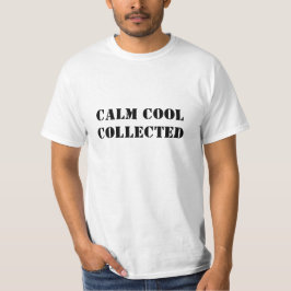 Camiseta Esclarece-se a tipografia moderna negra colecionad