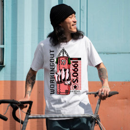 Camiseta Esclarecimento desde os anos 1990 no gráfico Los A