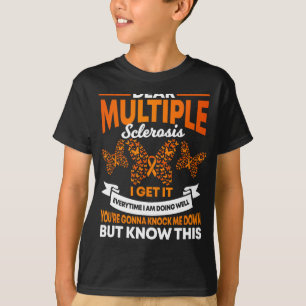 Camiseta Esclerose Encefalomielite Disseminação M. Survivo