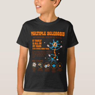 Camiseta Esclerose Múltipla Conscientização Me Irrita Em 