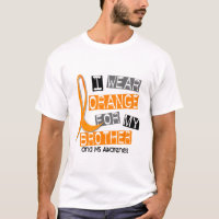 Esclerose múltipla do MS eu visto a laranja para