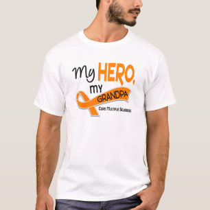 Camiseta Esclerose múltipla do MS MEU HERÓI MEU VOVÔ 42