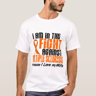 Camiseta Esclerose múltipla do MS na LUTA PARA MINHA ESPOSA