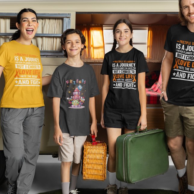 Camiseta Esclerose Múltipla é uma Viagem (Multiple Sclerosis is a Journey T-Shirt)