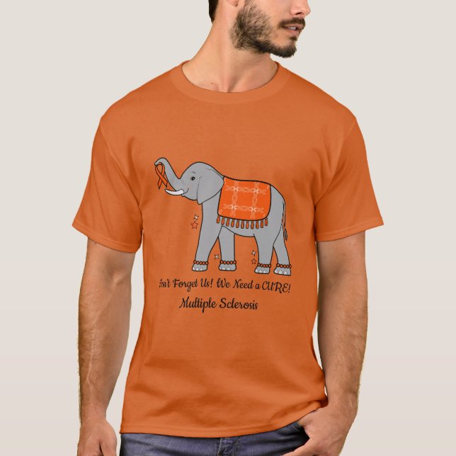 Camiseta Esclerose Múltipla Elefante da Consciência e Esper (Frente)