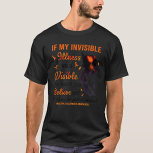 Camiseta Esclerose Múltipla Fita Laranja Múltipla Esclerose