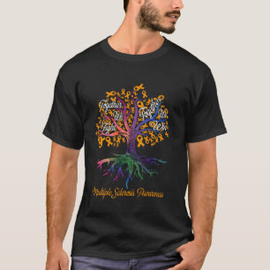 Camiseta Esclerose Múltipla Juntos Lutamos Juntos Venceremo