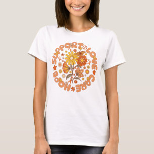 Camiseta esclerose múltipla MS suporta cuidados de esperanç