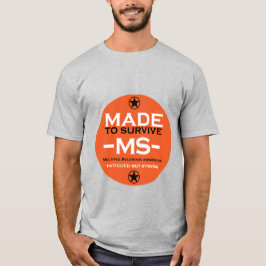Camiseta Esclerose múltipla Perícia de Sobrevivência