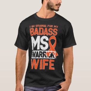 Camiseta Esclerose Múltipla Sensibilização Contra o Ferido