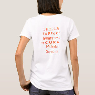 Camiseta Esclerose Múltipla Sensibilização Fita Anjo T C