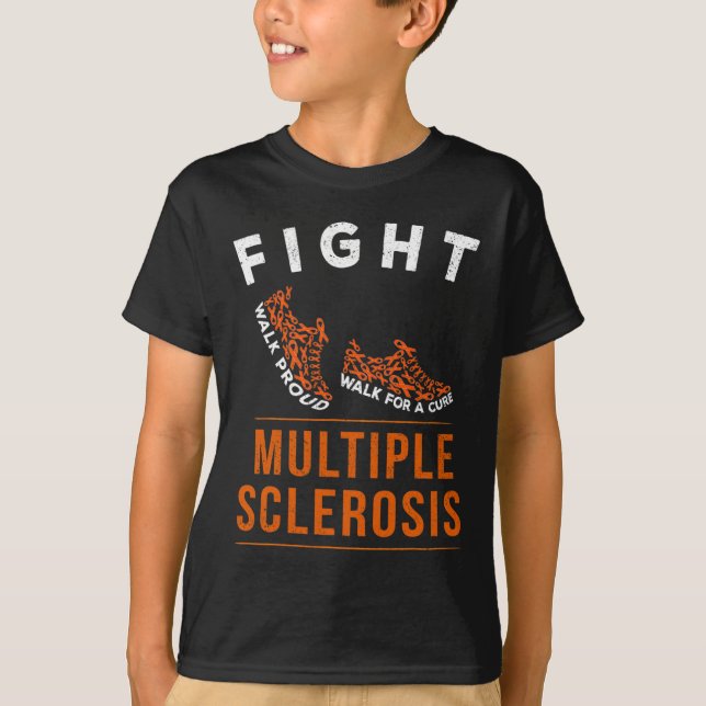 Camiseta Esclerose Múltipla Sra. Guerreira de Sensibilizaçã (Frente)