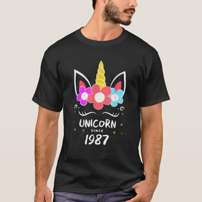 Camiseta Escoamento Legal de aniversário de 1987 da UNICORN (Frente)