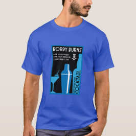 Camiseta Escocês Bobby Burns Whiskey Cocktail