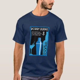 Camiseta Escocês Bobby Burns Whiskey Cocktail