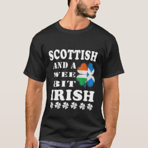 Camiseta Escocês E Um Pouco Irlandês Scotsman Ireland Rua P