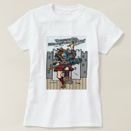 Camiseta Escocês Inspiracional Nem Todos Os Homens Vivem Re