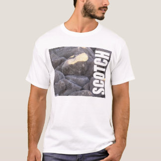 Camiseta Escocês nas rochas