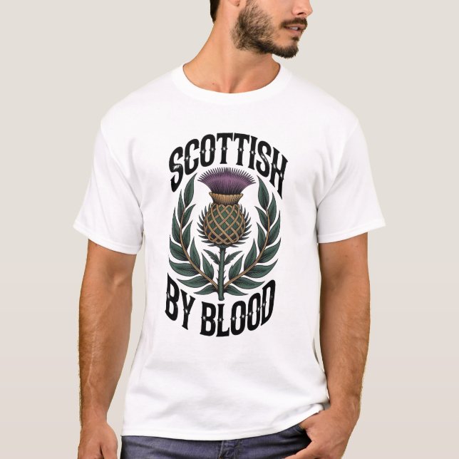 Camiseta Escocês por Sangue (Frente)