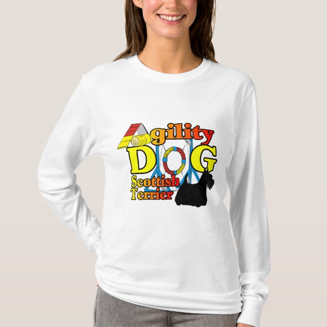 Camiseta Escocesa_Terrier_Agilidade (Frente)