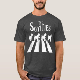 Camiseta Escoceses Engraçados Escoceses Terrier Dog Raça Cã