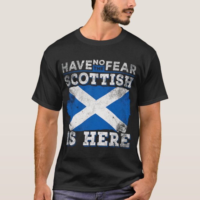 Camiseta Escócia Engraçado Escocês (Frente)