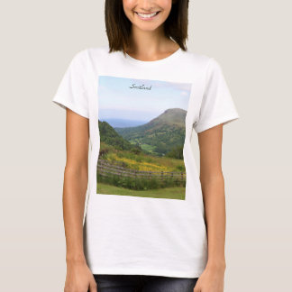 Camiseta Escócia, Lindas Terras Altas da Escócia, Oceano