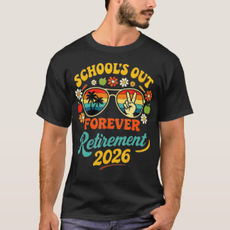 Camiseta Escola Afora Para Sempre 2026 Professor Aposentado