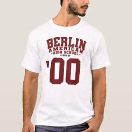 Camiseta Escola Americana de Berlim - Ano de Turma