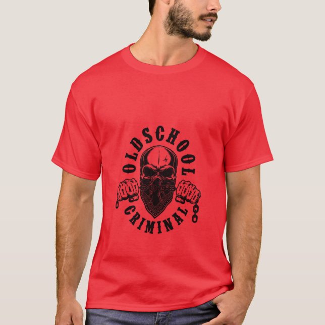 Camiseta Escola Antiga - Fique Verdadeiro (Frente)