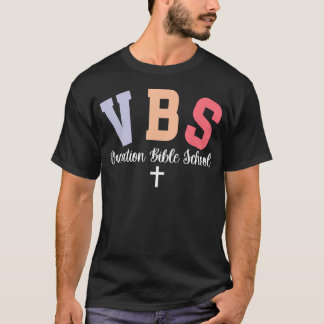 Camiseta Escola Bíblica de Férias Grupo Vbs Acampamento Equ