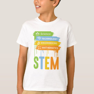 Camiseta Escola da matemática da engenharia da tecnologia
