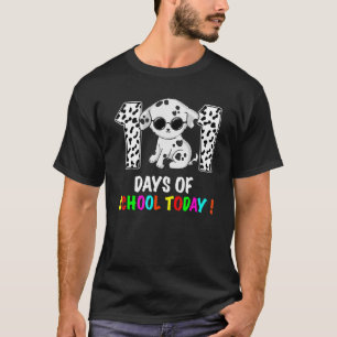 Camiseta Escola De 101 Dias Hoje Cachorros Fofos Leopardo P