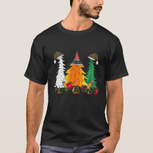 Camiseta Escola De Árvores De Natal Do Jardim De Infância D