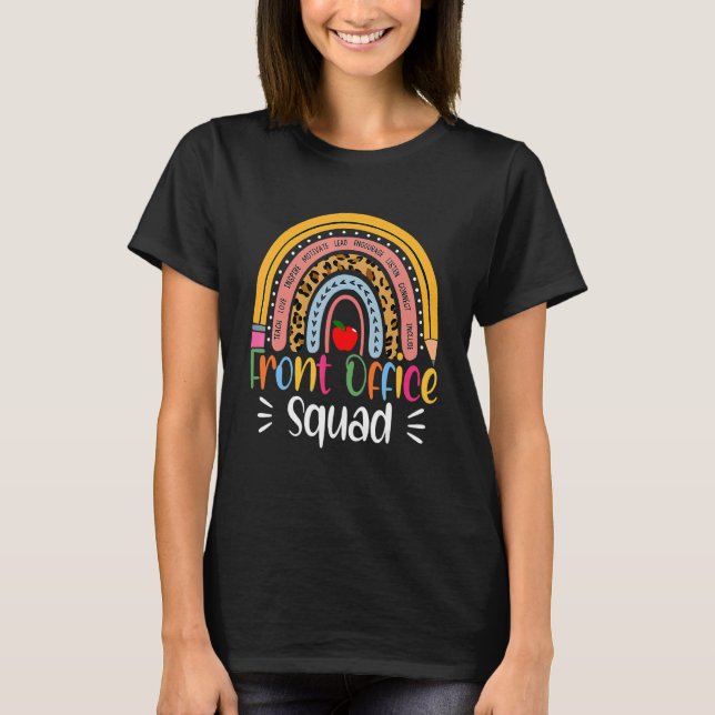 Camiseta Escola de Assistente Administrativo do Esquadrão d (Frente)