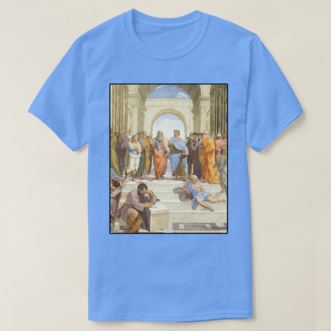 Camiseta Escola de Atenas 2 (Frente do Design)