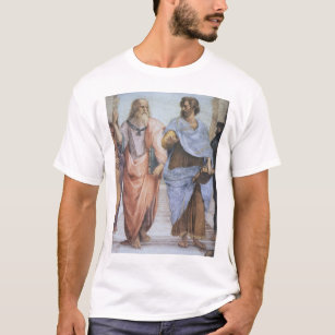 Camiseta Escola de Atenas (detalhe - Plato & Aristotle)