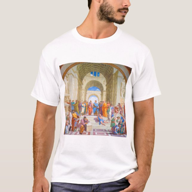Camiseta Escola de Atenas, Raphael, 1509-1510 (Frente)